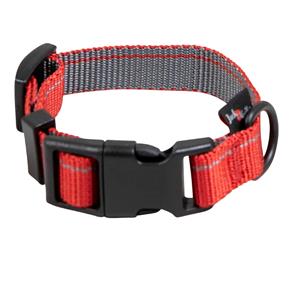 jackandvanilla Jack and Vanilla Hondenhalsband - Nylon - Kliksluiting - Rood - 26 cm