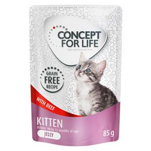 Concept for Life Kitten rund graanvrij – in gelei - 12 x 85 g