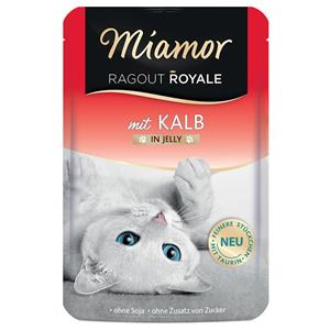Voordeelpakket Miamor Ragout Royale 22 x 100 g Kattenvoer - Kalf in Gelei
