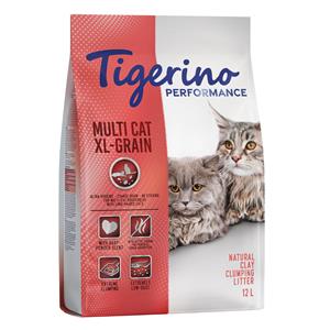 2x12l Multi Cat XL-Grain Tigerino Performance Kattenbakvulling