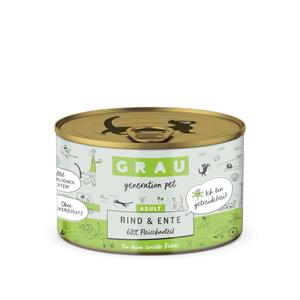 GRAU Adult Graanvrij 6 x 200 g Kattenvoer - Rund & Eend