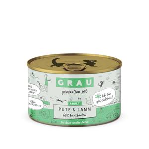 GRAU Adult Graanvrij 6 x 200 g Kattenvoer - Kalkoen & Lam