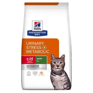 Hills Prescription Diet Hills Feline C/D Urinary Stress + Metabolic Kip - 1,5kg