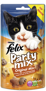Felix Party Mix Original kattensnoep 60 gram 8 x 60 g