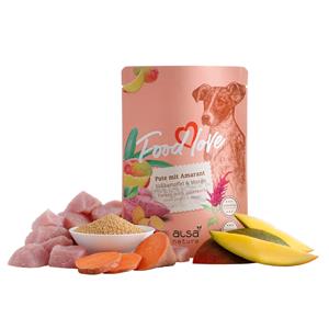 alsa-nature FOODLOVE Pute mit Amarant, Süßkartoffel & Mango, 6 x 300 g, Hundefutter