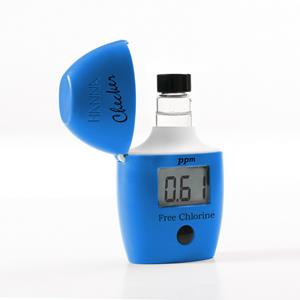 Hanna Pocket Checker HI701 - Nauwkeurige Vrije Chloor Test voor Zwembad & Spa, Digitale Waterkwaliteit Meter