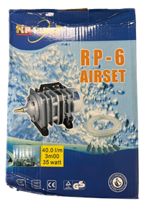 RPPUMP RP Pump Luchtpomp RP-6 Airset