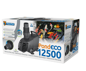 Superfish Pond Eco 12500 Vijverpomp - 11200 L/u, Energiezuinig 85W, 10m Kabel