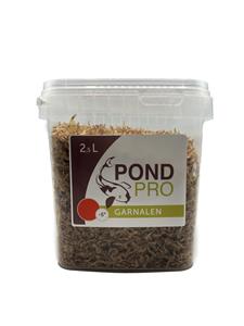 pondpro Pond Pro Garnalen Emmer 2,5L - Eiwitrijk Koivijver & Aquarium Voedsel met Vitaminen & Mineralen