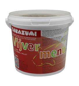 Takazumi Premium Vijvervoer 6mm 2,5kg - Gezond Visvoer verrijkt met Vitaminen voor Koi & Goudvissen