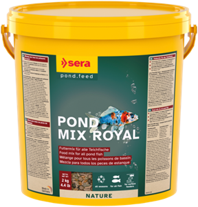 Sera Pond Mix Royal 10L - Compleet Voeder voor Diverse Vijvervissen met Spirulina & Gammarus