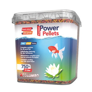 Colombo Power Pellet 10l - Complete Vijvervoeding voor Groei en Levendige Kleur