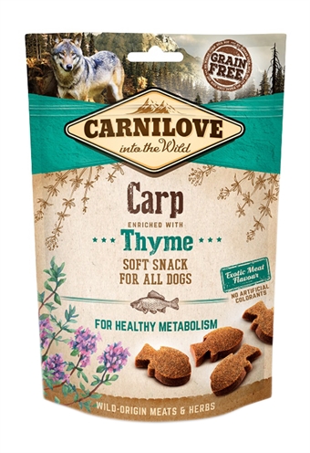 Carnilove Soft Hondensnack Karper Met Thijm - 200g