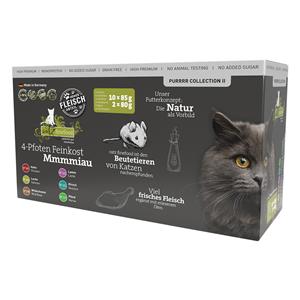 catz finefood Puur Multipak Maaltijdzakjes 12 x 80/85 g Kattenvoer - Multipak 2