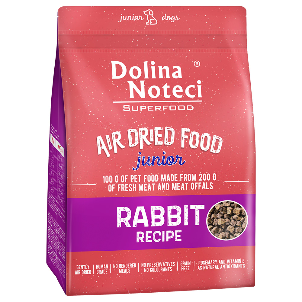 1kg Dolina Noteci Superfood Junior Konijn hondenvoer droog