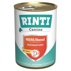 RINTI Canine Nieren-Renal met Kip 400 g - 24 x 400 g