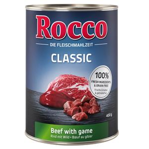 Probeer nu: 1 Rocco Blik 400 g - Classic: Rund met Wild
