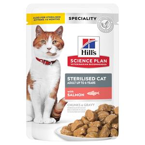 9 + 3 gratis! 12 x 85 g Hill's Science Plan - 12 x 85 g Zalm