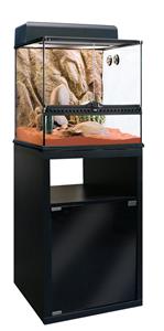 Exo Terra Terrariumkast small | 45 x 45 x 70CM Zwart