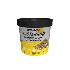 8x 100g BugBell BugTerrine Adult Insecten, Banaan en Chiazaden Hondenvoer nat