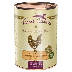 Terra Canis 6 x 400 g  Butchers Best Pure Chicken hondenvoer nat