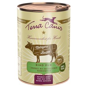 12 x 400 g Terra Canis Butchers Best Pure Beef hondenvoer nat