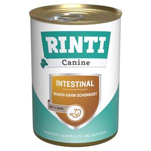 12x400g RINTI Canine Intestinal met Lam hondenvoer nat