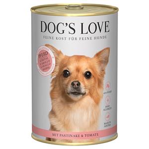 Dog´s Love 6x 400g Dog's Love Hypoallergeen Paardenvoer Nat