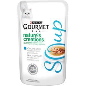 32 x 40 g Tonijn & Garnalen Megapack Gourmet Soup Kattenvoer