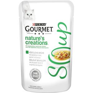 32x40g Soup Kip & Groenten Gourmet Kattenvoer