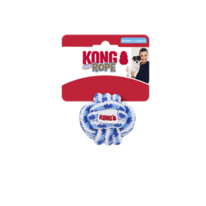Kong Rope Ball Puppy - Hondenspeelgoed - Ø5 cm Small