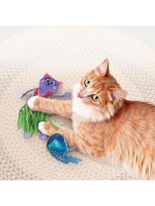 KONG Cat Toy Tropics Hula 2-pk