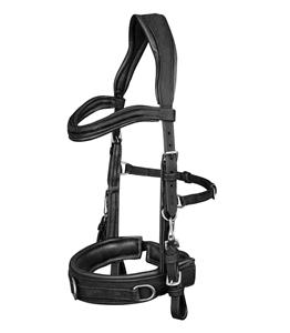 Waldhausen Lederkappzaum Anatomic > schwarz