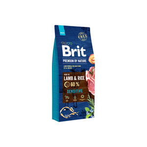Brit Premium by Nature Sensitive lam & rijst hondenvoer 2 x 15 kg