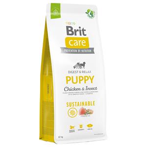 Brit Care Hond Sustainable Puppy Kip & Insecten - 12 kg