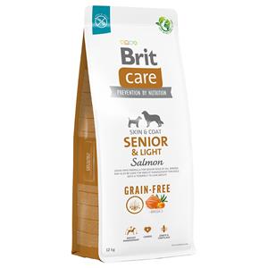 Brit Care Hond Graanvrij Senior & Light Zalm & Aardappel - Dubbelpak: 2 x 12 kg