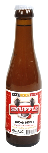 Snuffle Dog Bier fles 25 cl Rund