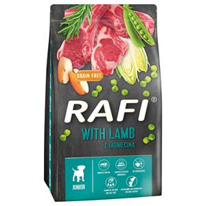 2x 10kg RAFI Junior Hondenvoer met Lam Hondenvoer Droog