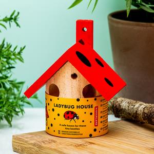 Kikkerland Ladybug Lieveheerstbeestjes huis