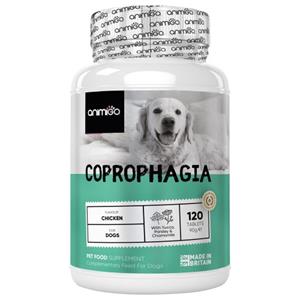 Coprophagia - 120 Kauwtabletten - helpt met hond eet poep
