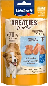 Vitakraft Nederland B.V. Vitakraft Treaties Minis met zalm & omega 3 48g