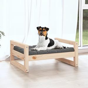 bonnevie Hundebett，Katzenbett 55,5x45,5x28 cm Massivholz Kiefer vidaXL