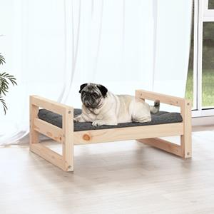 vidaxl Hondenmand 65,5x50,5x28 cm massief grenenhout
