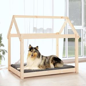 Vidaxl Hundebett 101x70x90 Cm Massivholz Kiefer