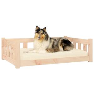 bonnevie Hundebett,Katzenbett 95,5x65,5x28 cm Massivholz Kiefer vidaXL