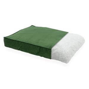 Madison Hondenkussen Velvet 100x70x15 cm groen