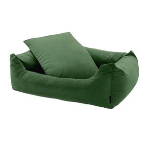 Madison hondenbed velvet 100x80x25 cm groen