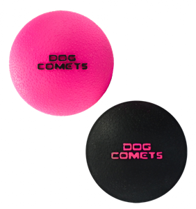Dog Comets Stardust Ball S - Roze - 1 pack