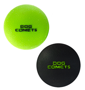 Dog Comets Ball Stardust S Groen - Hondenspeelgoed - 5 cm