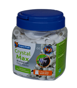 SuperFish Crystal Max Media - Filters - 1000 ml Wit